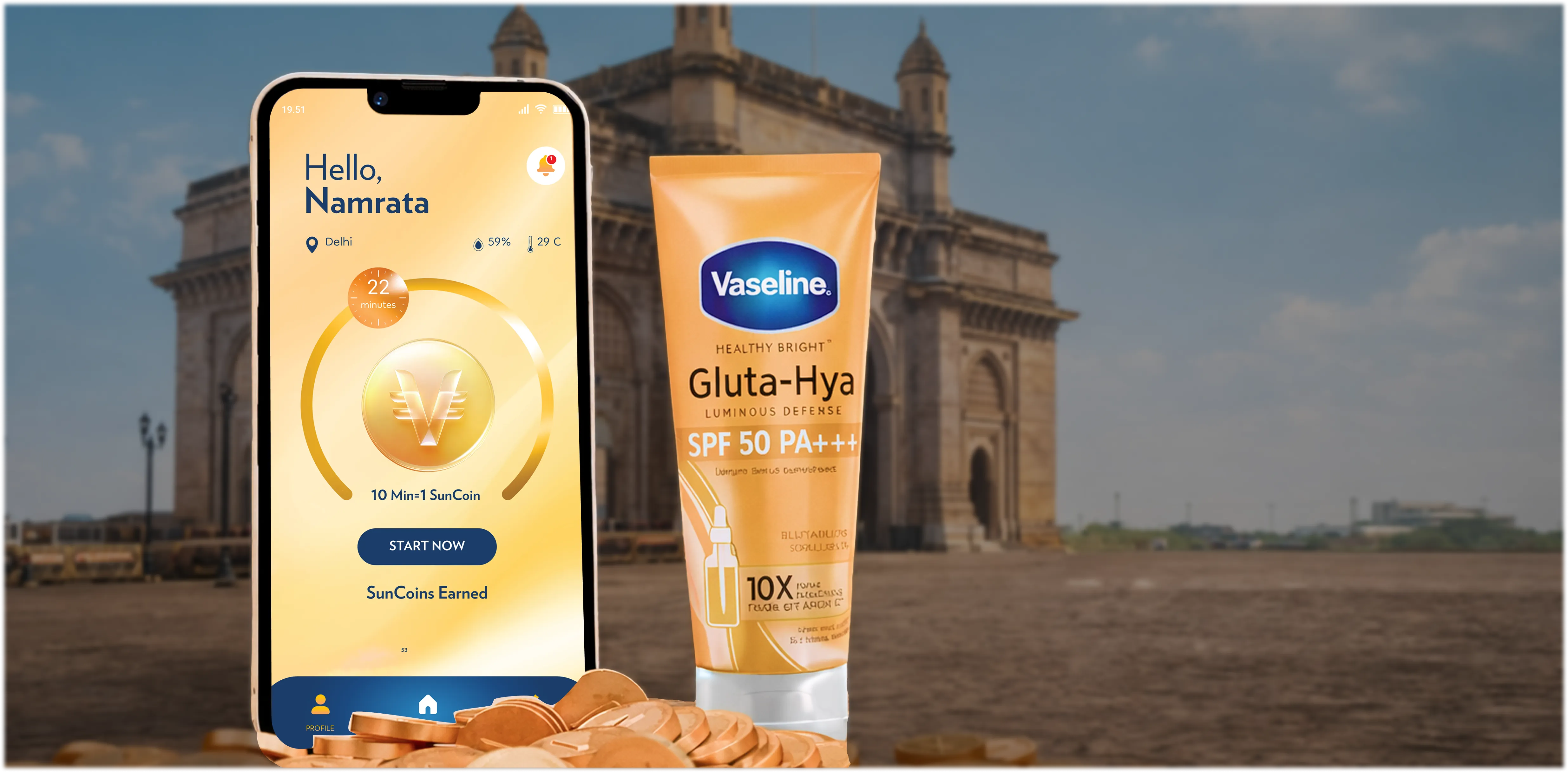 From Steps to Skincare—Rewards That Shine.