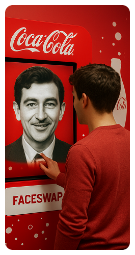 Coca Cola Face Swap