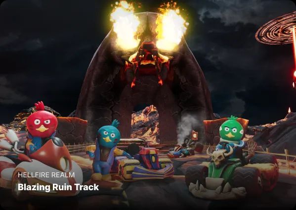 Blazing Ruin Track