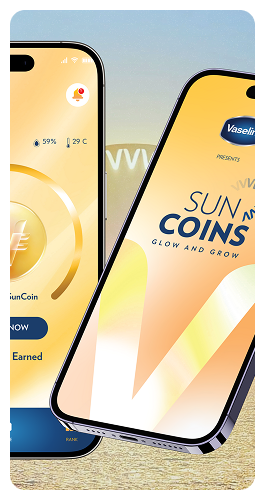 Vaseline Sun Coin