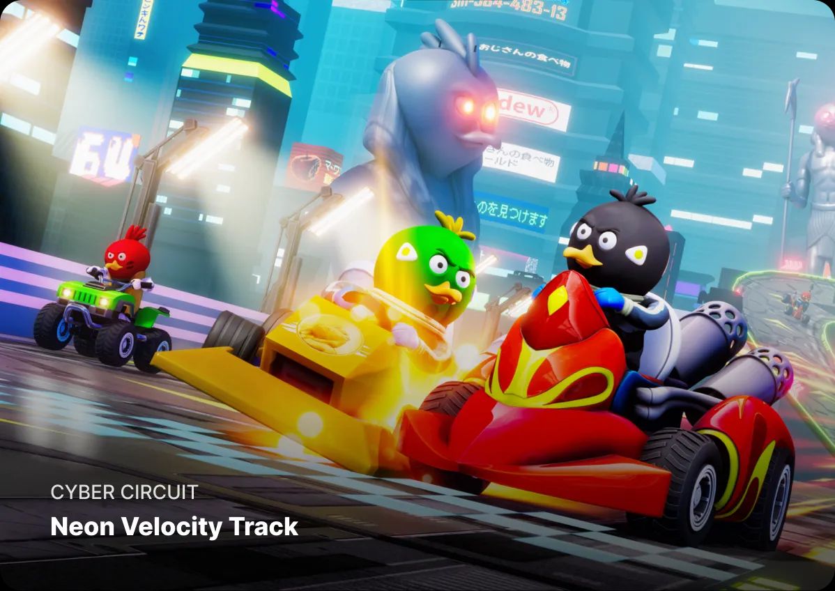 Neon Velocity Track