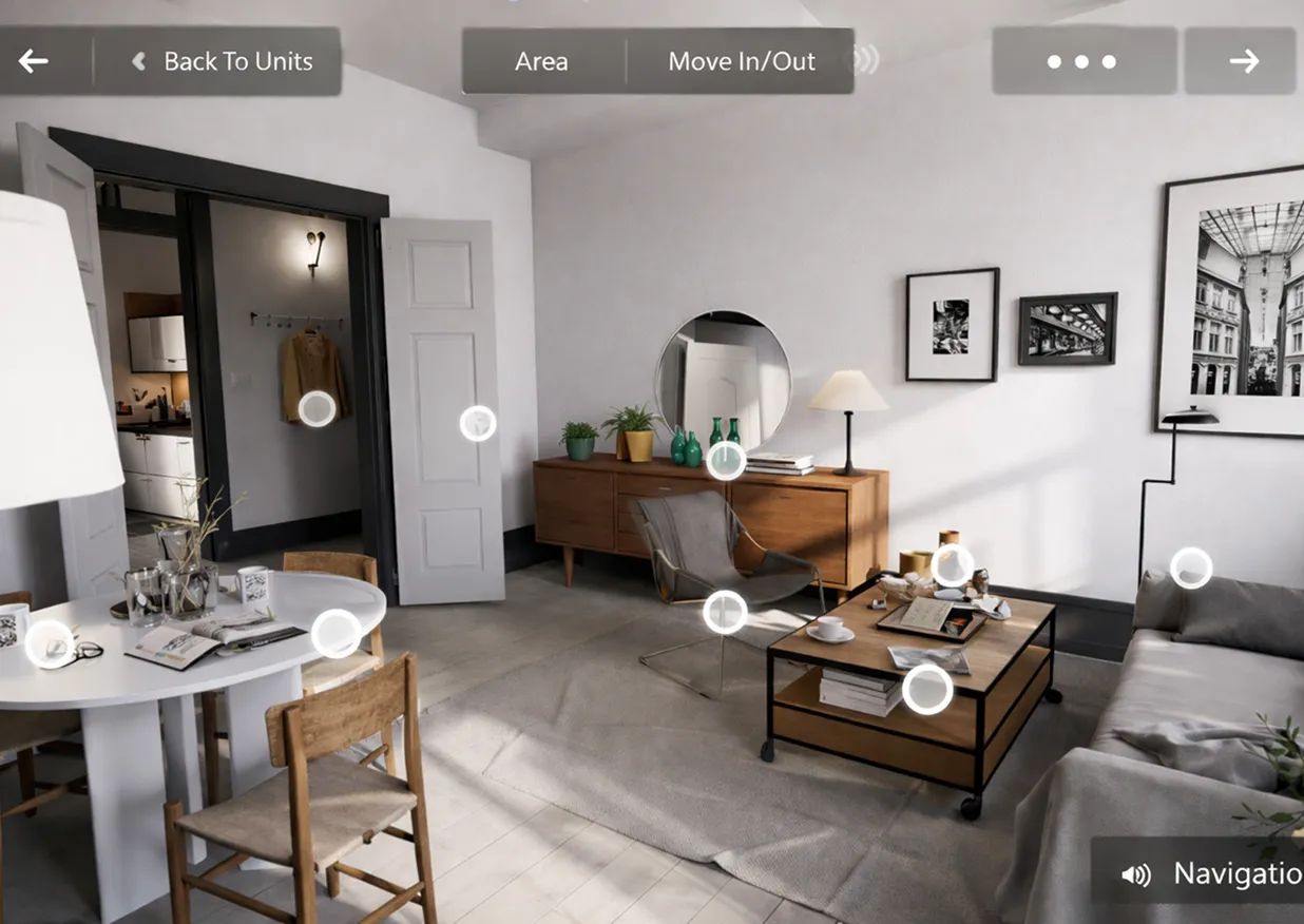 Interactive 3D Walkthrough Development