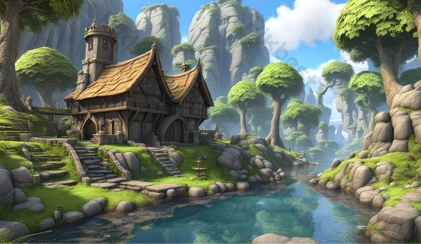 3D Environment & Asset Creation