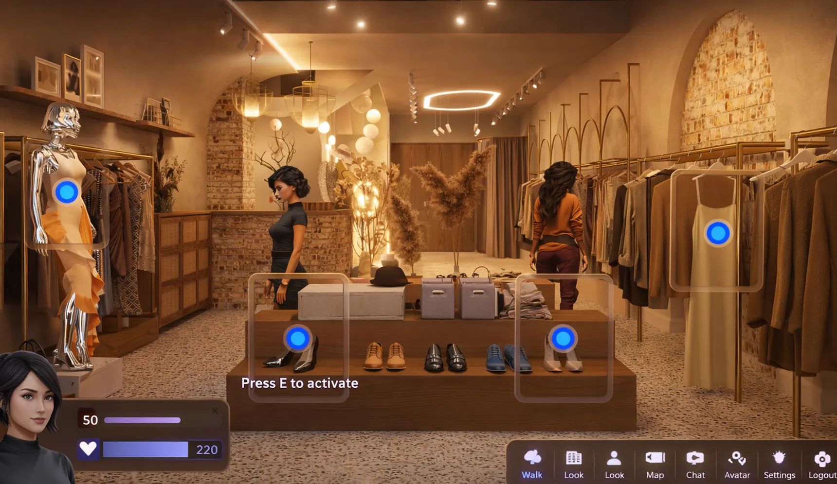 Metaverse Shopping Worlds
