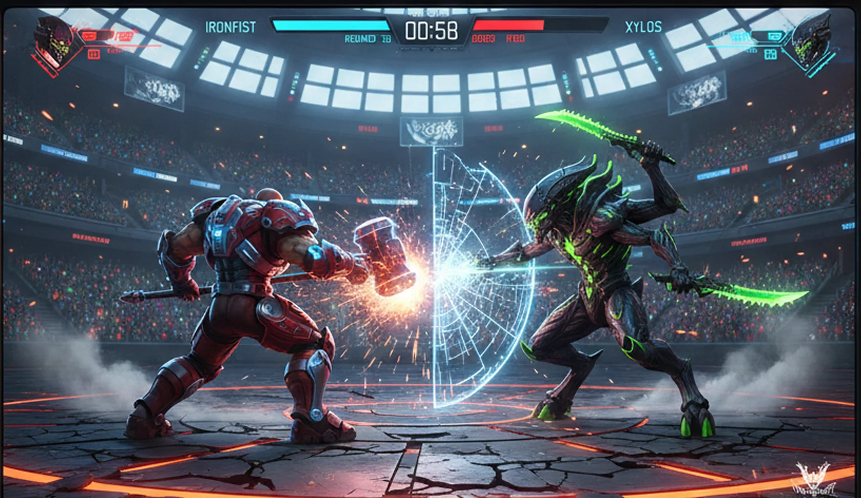 Arena Fighting Games